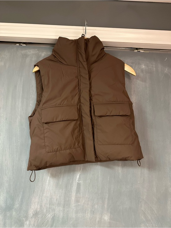 Love Tree Jackets & Blazers - Love Tree Brown Puffer Vest